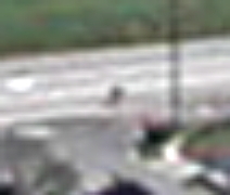 Dan on bike, enhanced